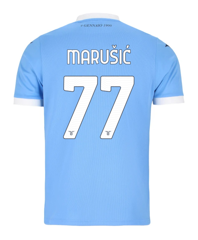 Lazio Home MARUŠIĆ 77 Jersey 25-26