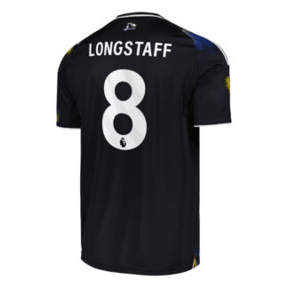 Leeds United Third LONGSTAFF 8 Jersey 25-26