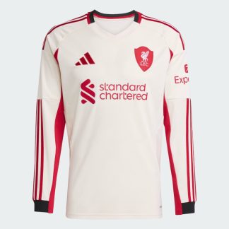 Liverpool Away Long Sleeve Jersey 25-26
