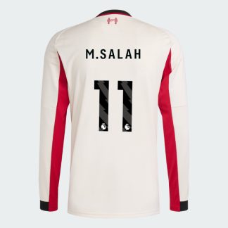 Liverpool Away Long Sleeve M.SALAH 11 Jersey 25-26