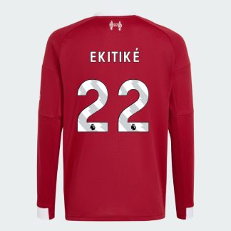 Liverpool Home Long Sleeve EKITIKÉ 22 Jersey 25-26