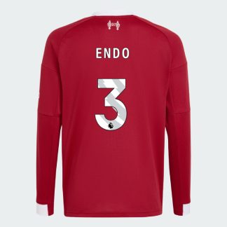 Liverpool Home Long Sleeve ENDO 3 Jersey 25-26