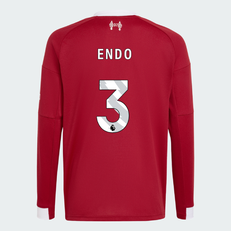 Liverpool Home Long Sleeve ENDO 3 Jersey 25-26
