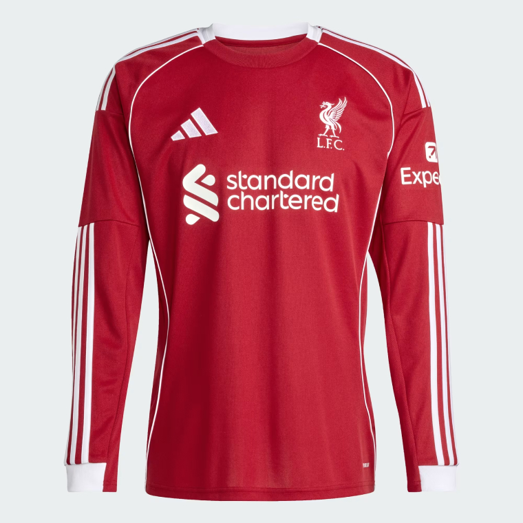 Liverpool Home Long Sleeve SZOBOSZLAI 8 Jersey 25-26 - Image 2