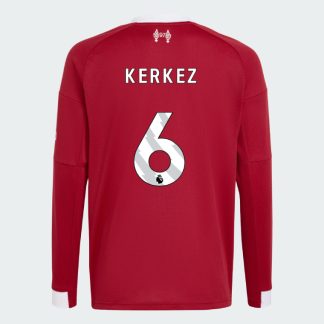 Liverpool Home Long Sleeve KERKEZ 6 Jersey 25-26