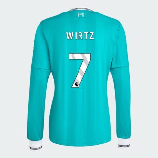 Liverpool Third Long Sleeve WIRTZ 7 Jersey 25-26