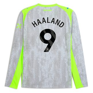 Manchester City Third Long Sleeve HAALAND 9 Jersey 25-26