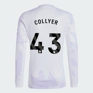 Manchester United Away Long Sleeve COLLYER 43 Jersey 25-26