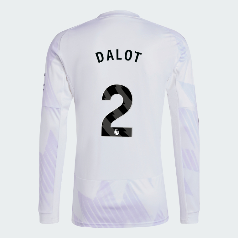 Manchester United Away Long Sleeve DALOT 2 Jersey 25-26