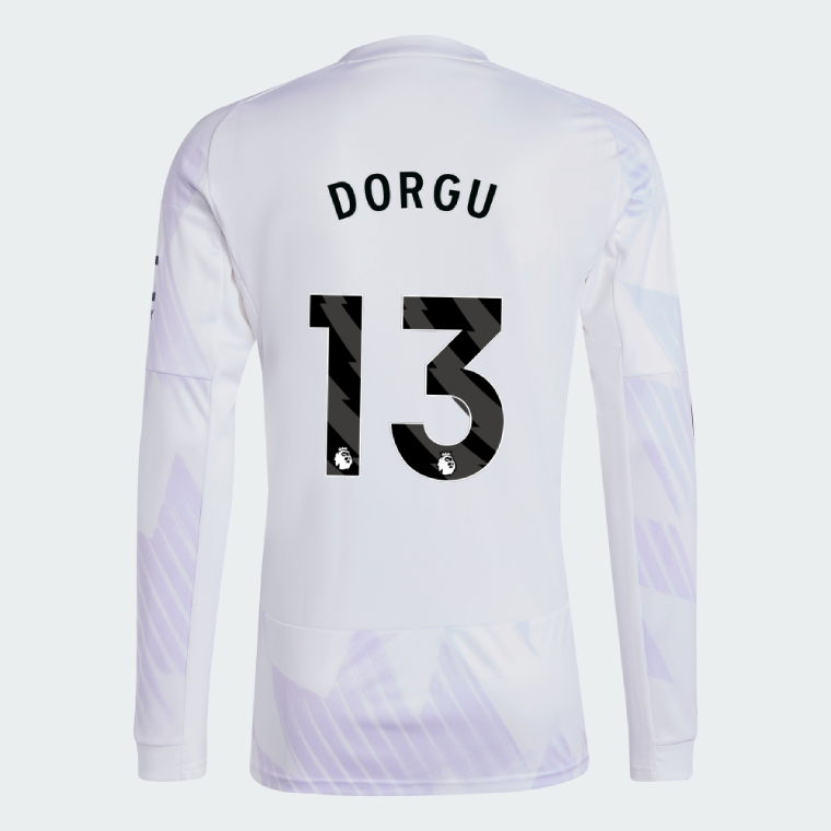 Manchester United Away Long Sleeve DORGU 13 Jersey 25-26