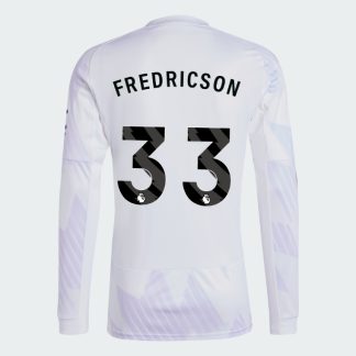 Manchester United Away Long Sleeve FREDRICSON 33 Jersey 25-26