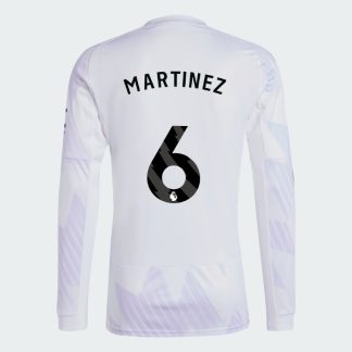 Manchester United Away Long Sleeve MARTINEZ 6 Jersey 25-26