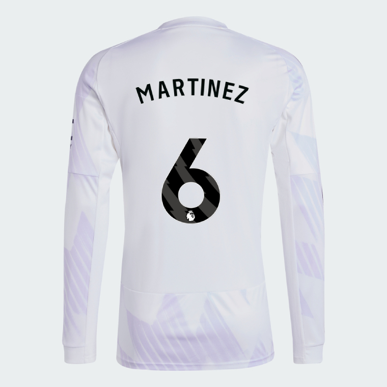 Manchester United Away Long Sleeve MARTINEZ 6 Jersey 25-26