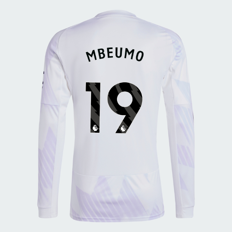 Manchester United Away Long Sleeve MBEUMO 19 Jersey 25-26