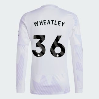 Manchester United Away Long Sleeve WHEATLEY 36 Jersey 25-26