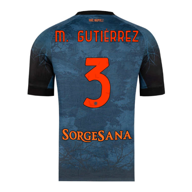 Napoli Halloween M. GUTIÉRREZ 3 Jersey 25-26
