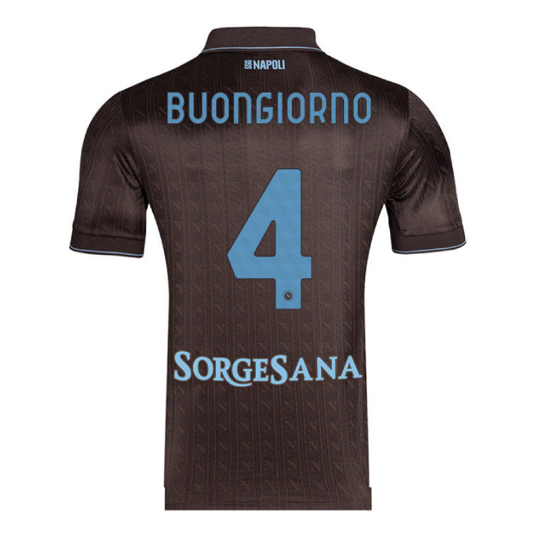 Napoli Third BUONGIORNO 4 Jersey 25-26