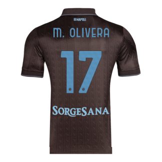 Napoli Third M. OLIVERA 17 Jersey 25-26