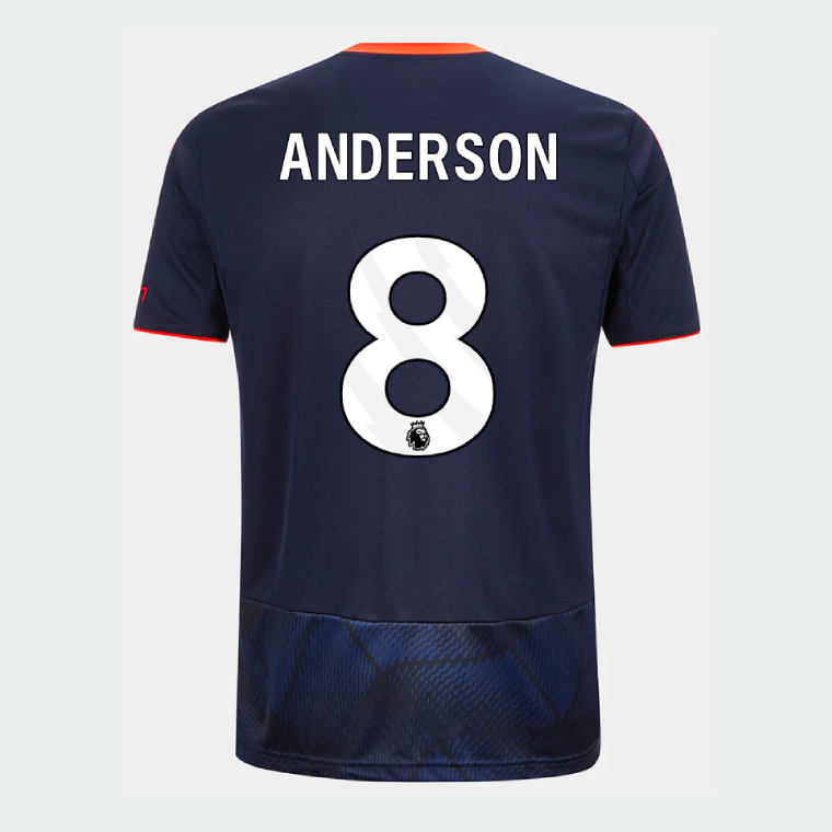 Nottingham Forest Third ANDERSON 8 Third Jersey 25-26