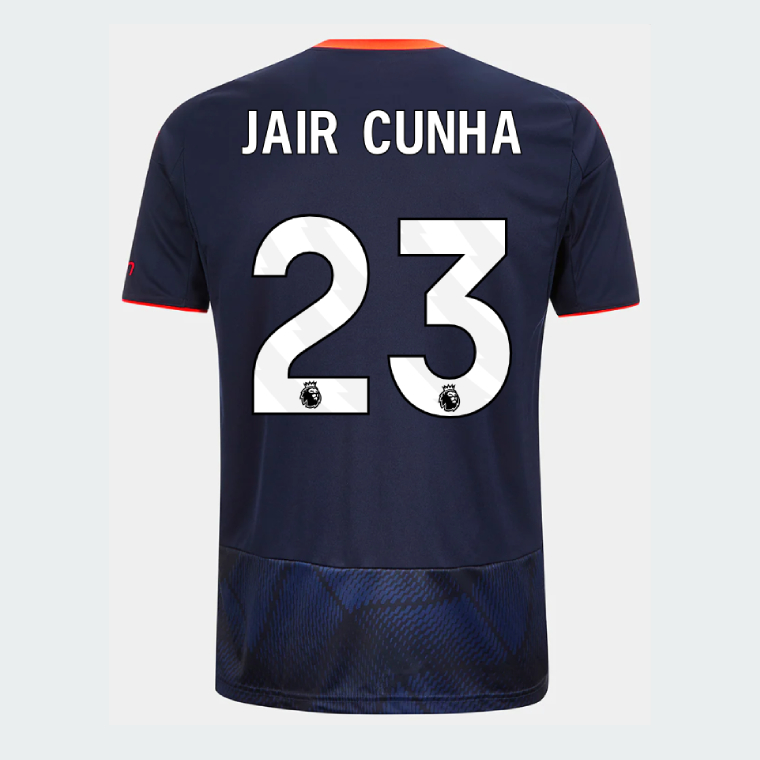 Nottingham Forest Third JAIR CUNHA 23 Third Jersey 25-26