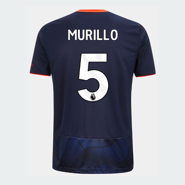 Nottingham Forest Third MURILLO 5 Third Jersey 25-26