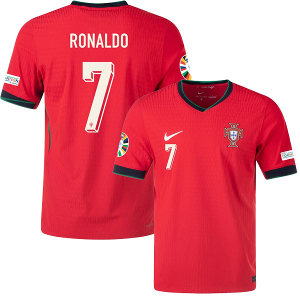 Portugal Home Ronaldo 7 Jersey 24-25 (Player Version)