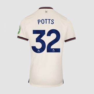 West Ham United Away POTTS 32 Jersey 25-26