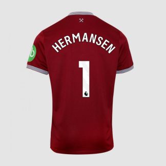 West Ham United Home HERMANSEN 1 Jersey 25-26