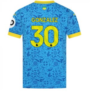 Wolverhampton Wanderers Third GONZALEZ 30 Jersey 25-26