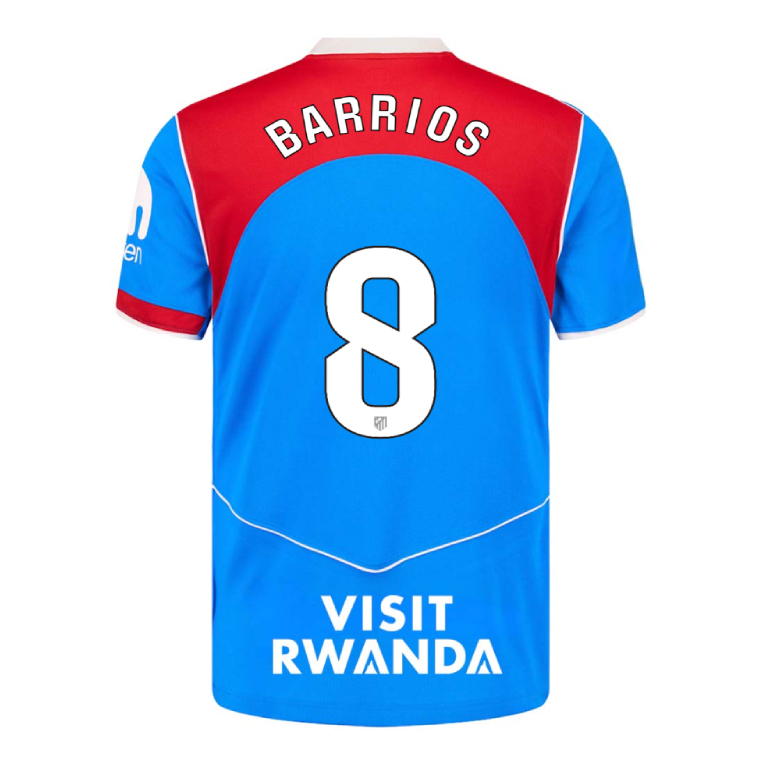 Atletico Madrid Third BARRIOS 8 Jersey 2025-26