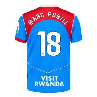 Atletico Madrid Third MARC PUBILL 18 Jersey 2025-26