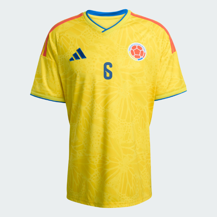 Colombia Home RICHARD RIOS 6 Jersey 2026 - Image 2