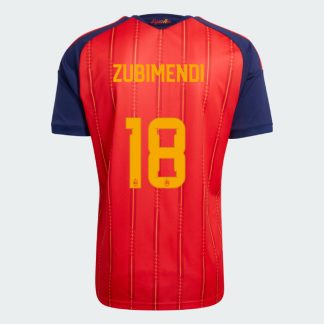 Spain Home ZUBIMENDI 18 Jersey 2026