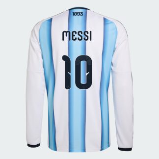 Argentina Home MESSI 10 World Cup Long Sleeve Jersey 2026 (Player Version)