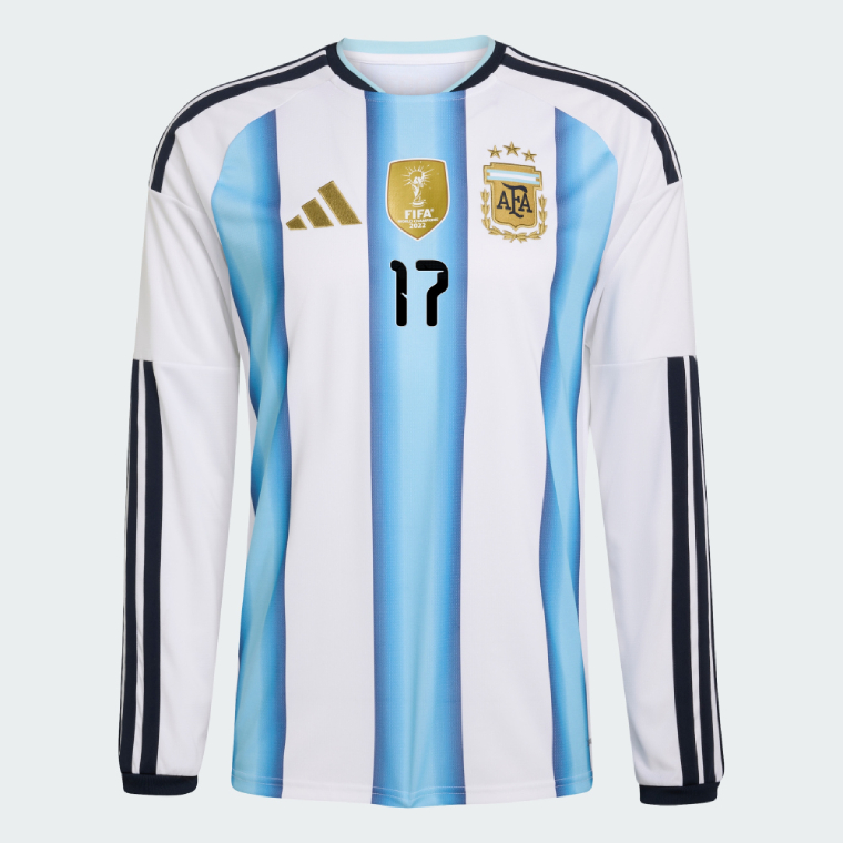 Argentina Home SIMEONE 17 World Cup Long Sleeve Jersey 2026 (Player Version)