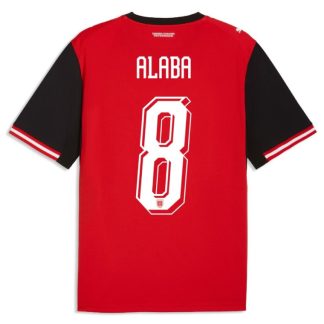 Austria Home ALABA 8 World Cup Jersey 2026