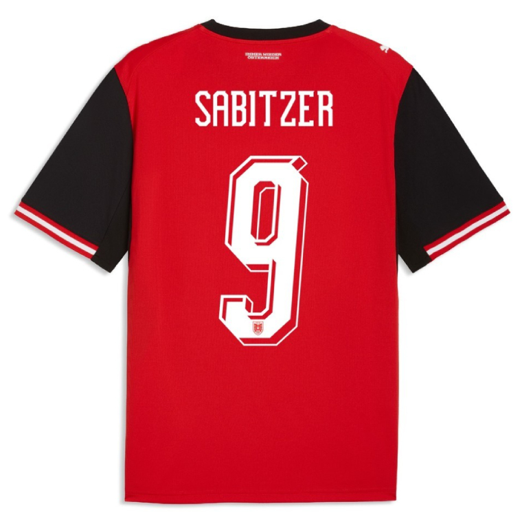 Austria Home SABITZER 9 World Cup Jersey 2026