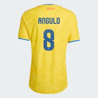 Colombia Home ANGULO 8 World Cup Jersey 2026 (Player Version)