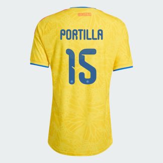 Colombia Home PORTILLA 15 World Cup Jersey 2026 (Player Version)