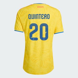 Colombia Home QUINTERO 20 World Cup Jersey 2026 (Player Version)