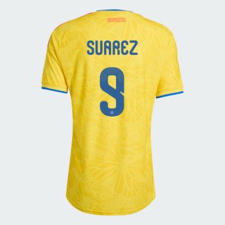 Colombia Home SUAREZ 9 World Cup Jersey 2026 (Player Version)
