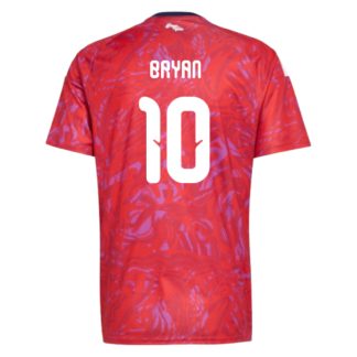 Costa Rica Home BRYAN 10 World Cup Jersey 2026
