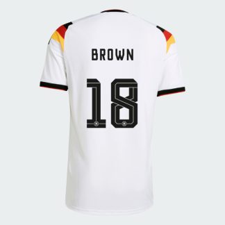 Germany Home BROWN 18 World Cup Jersey 2026 (Player Version)