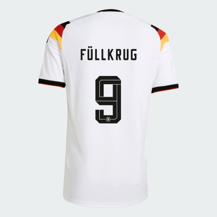 Germany Home FÜLLKRUG 9 World Cup Jersey 2026 (Player Version)
