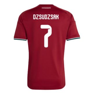 Hungary Home DZSUDZSAK 7 World Cup Jersey 2026