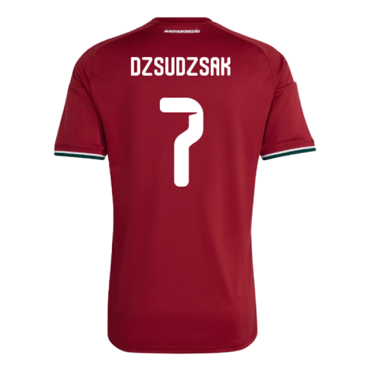 Hungary Home DZSUDZSAK 7 World Cup Jersey 2026