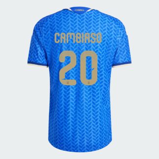 Italy Home CAMBIASO 20 World Cup Jersey 2026 (Player Version)