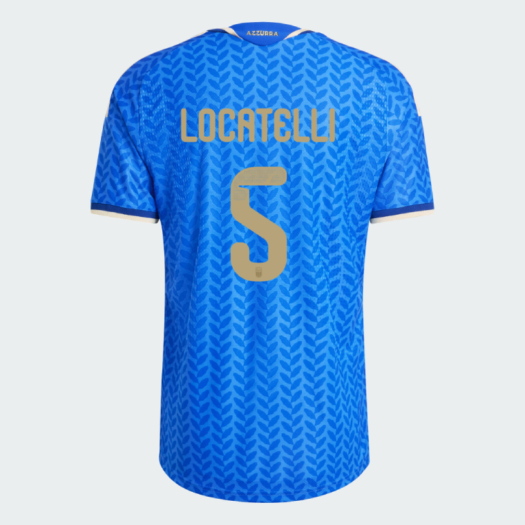 Italy Home LOCATELLI 5 World Cup Jersey 2026 (Player Version)