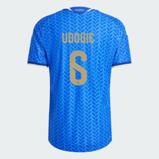 Italy Home UDOGIE 6 World Cup Jersey 2026 (Player Version)