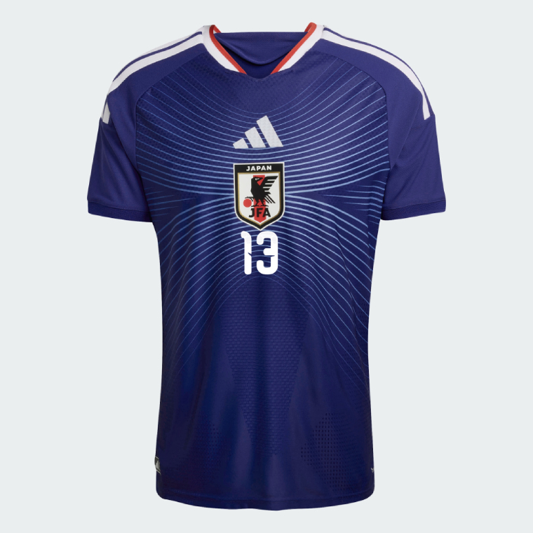 Japan Home KITAGAWA 13 World Cup Jersey 2026 (Player Version)